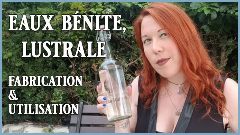 Eau lustrale, bénite, fabrication, utilisation