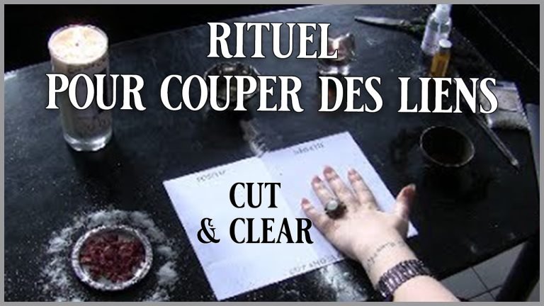 Rituel Cut and Clear pour couper des liens et se libérer